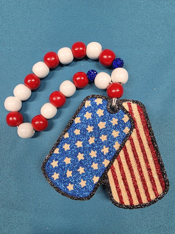 Dog Tags - Banana Nut Bread