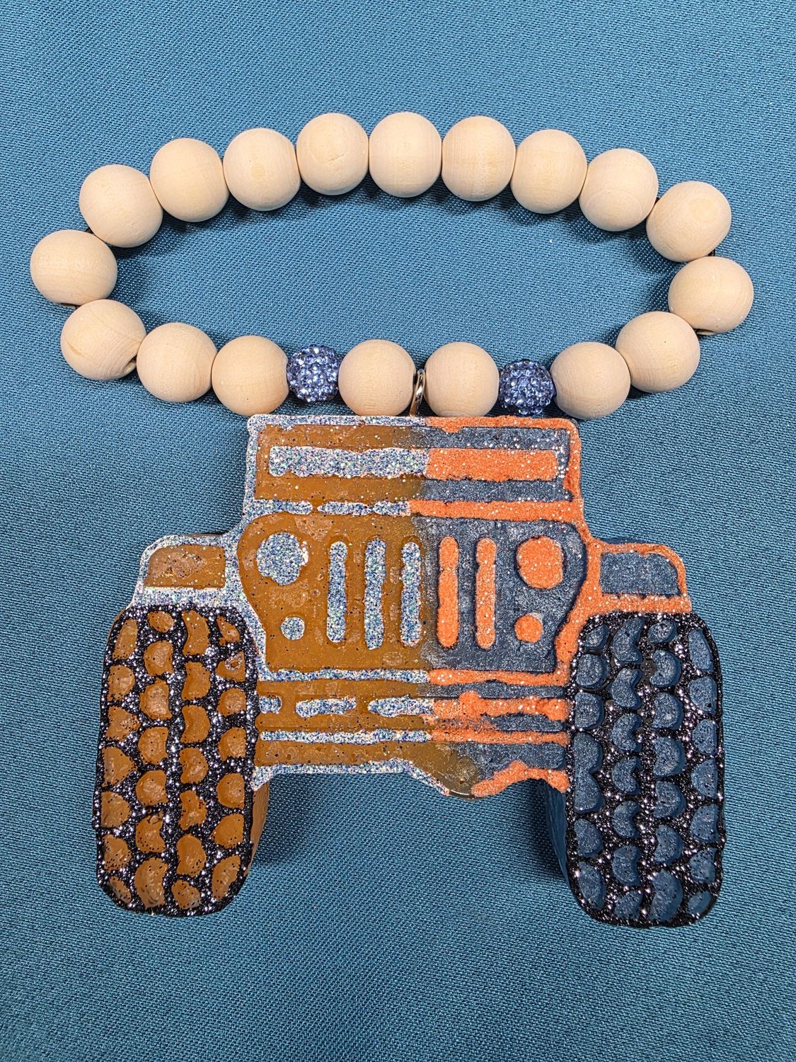 Jeep - Orange/Blue - Apple Maple Bourbon