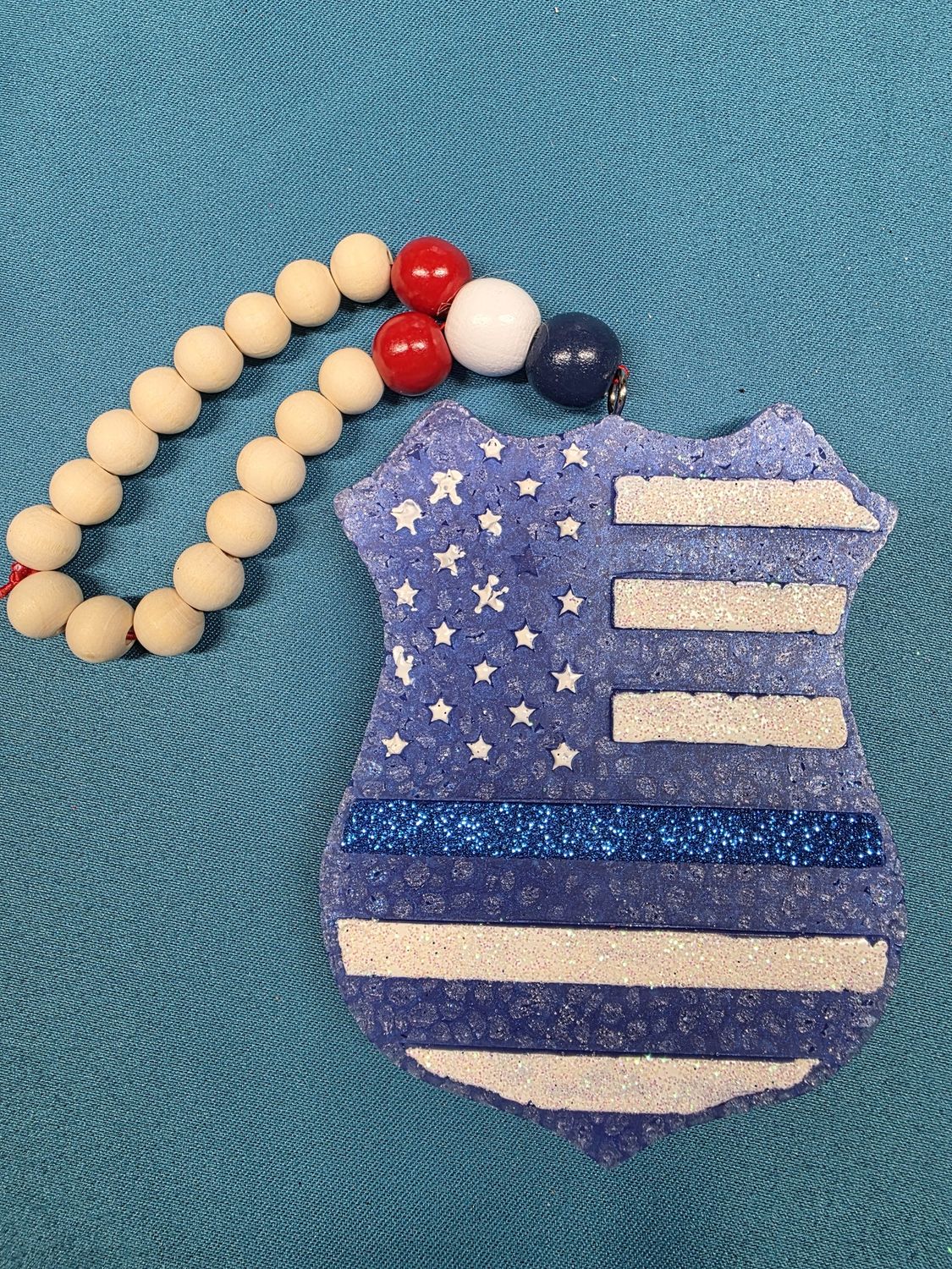 Police Shield Blue - Apple Maple Bourbon