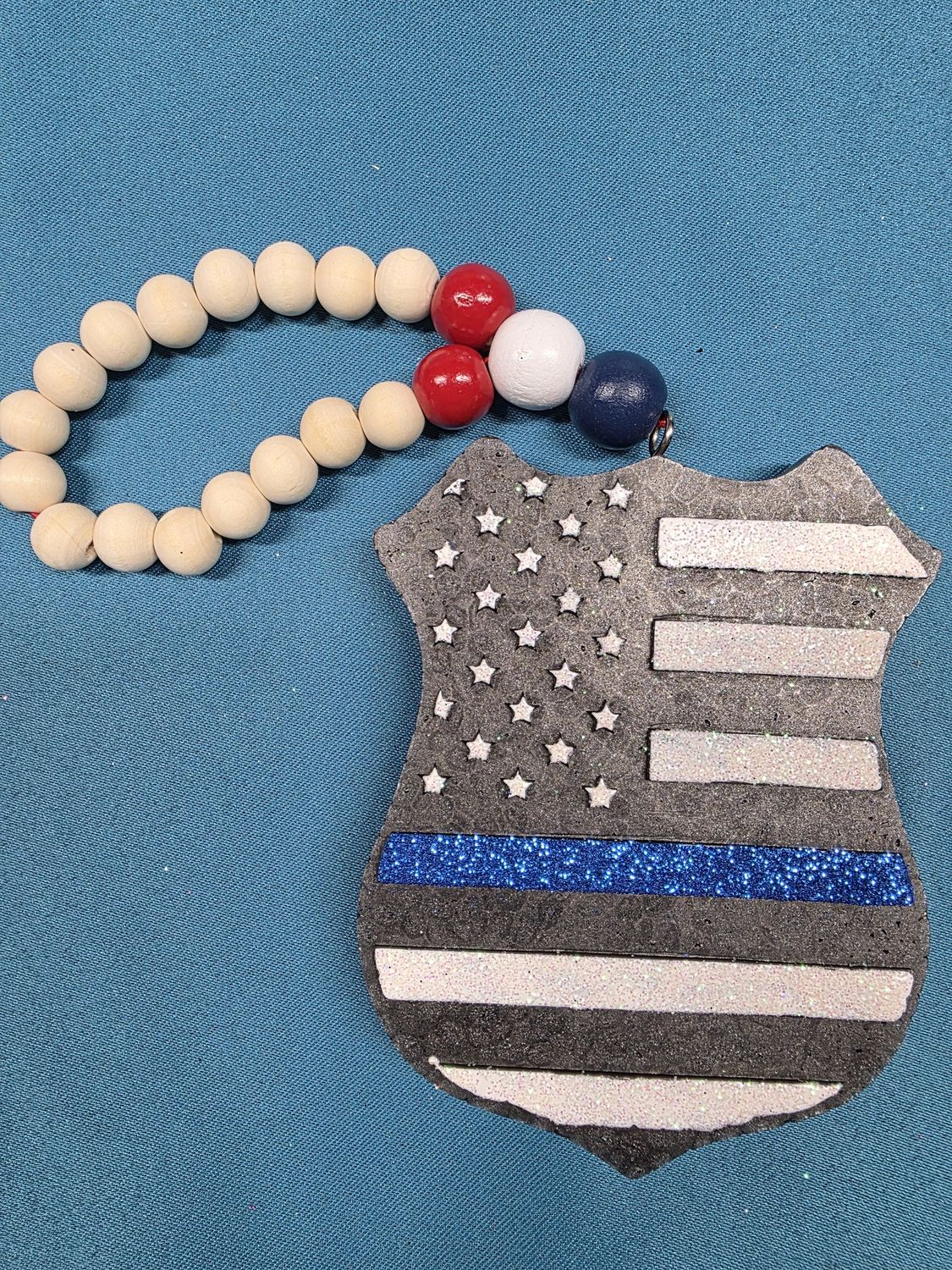 Police Shield Black - Apple Maple Bourbon