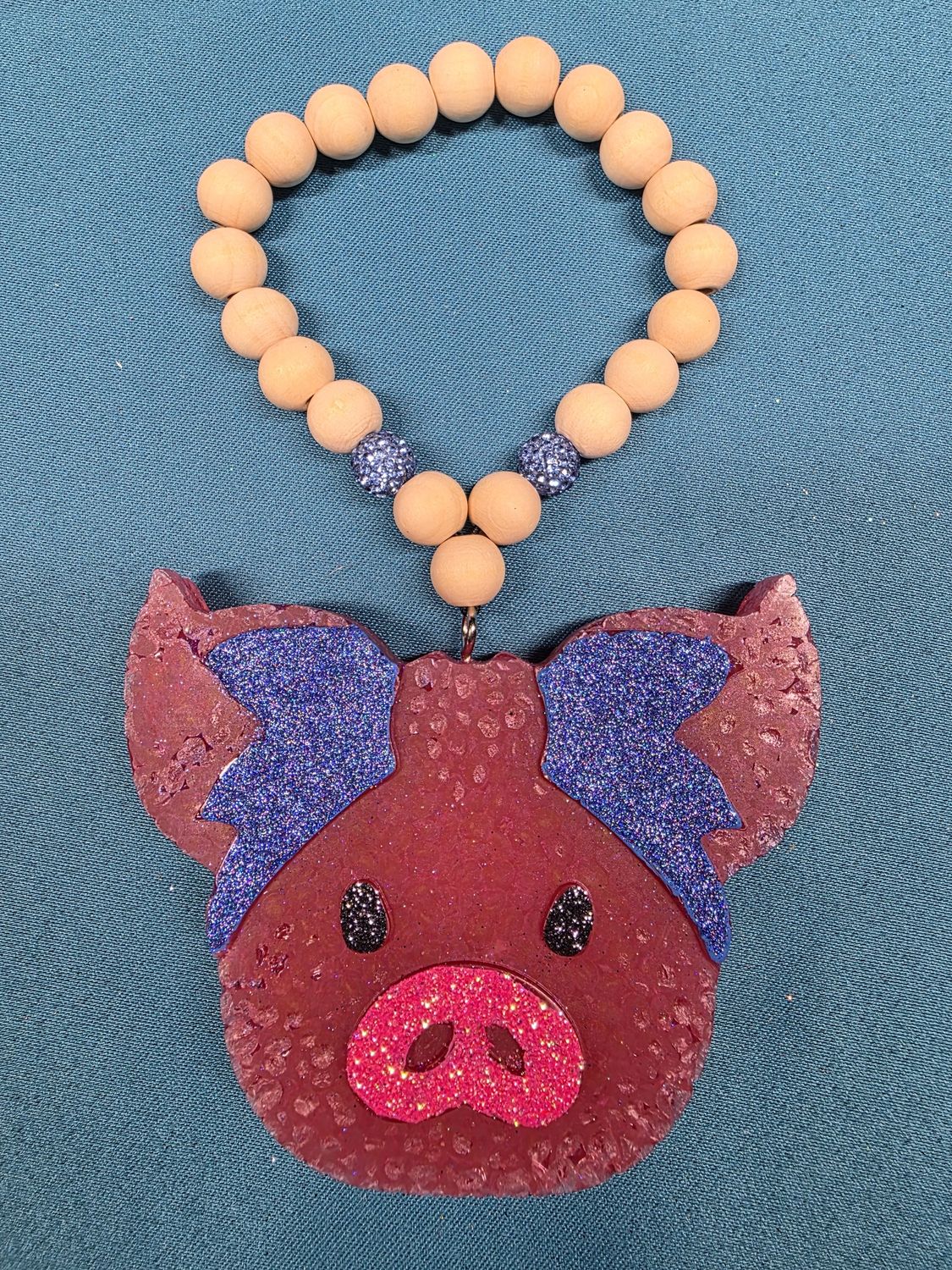 Pig Face with Bow - Apple Maple Bourbon