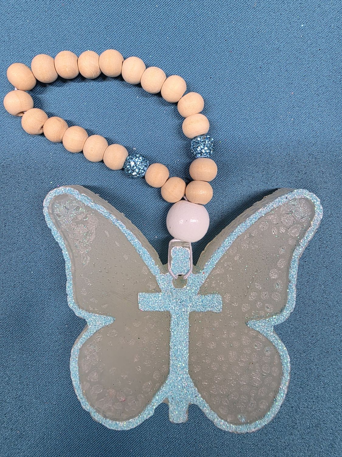 Butterfly with Cross - Love Spell