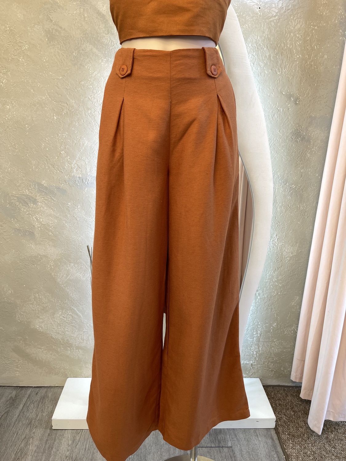 ALETA FLARE PANTS -BEGE MEDI-FINAL PRICE WAS $890 TT
