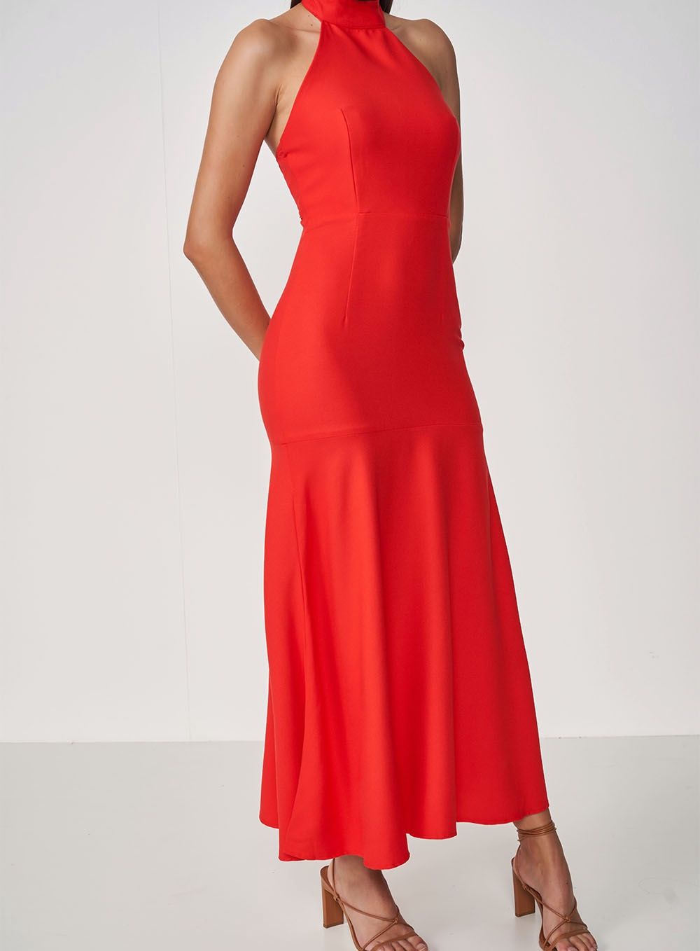 IRENE HIGH NECK DRESS