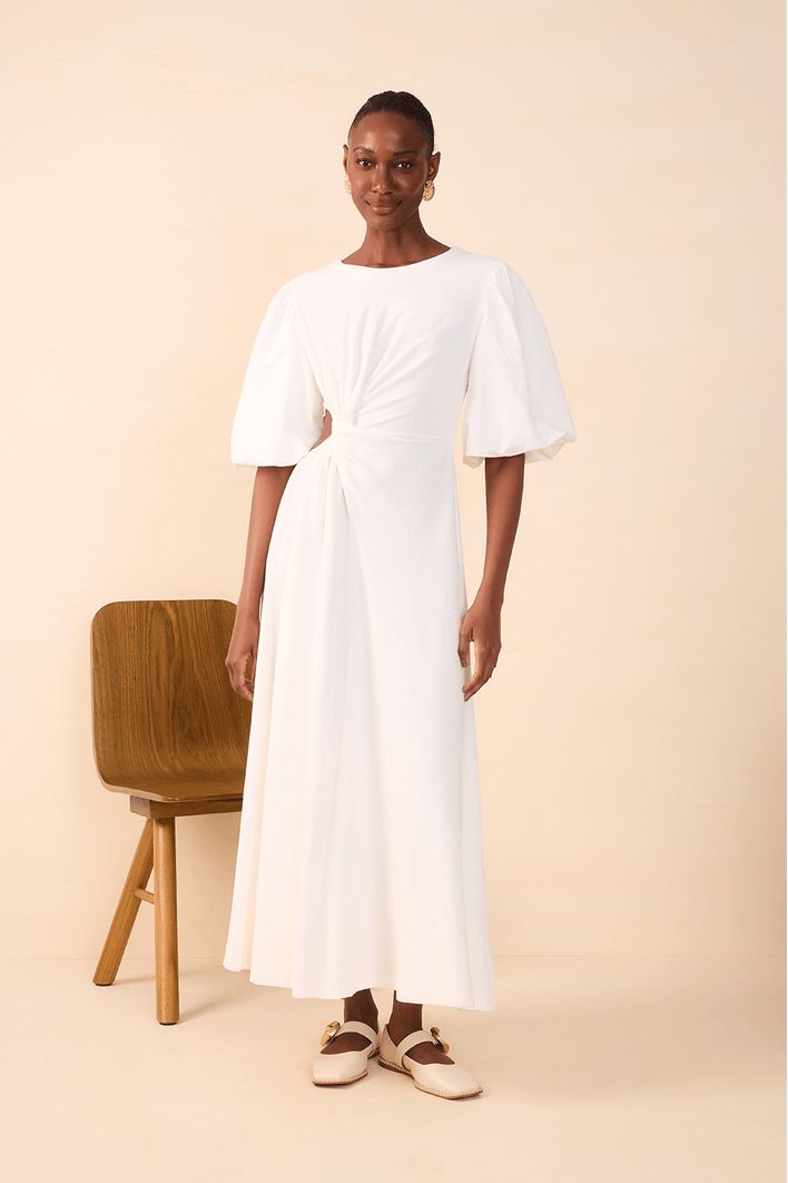 Twisted Ball Gown Dress