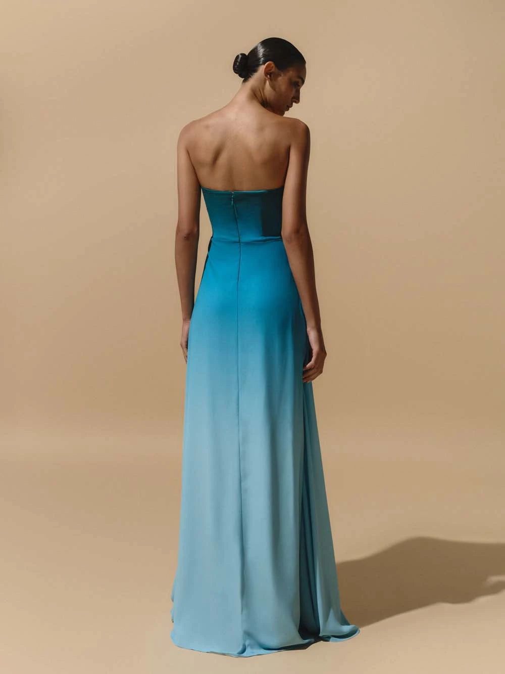 ISLOTE DRESS AGATE BLUE