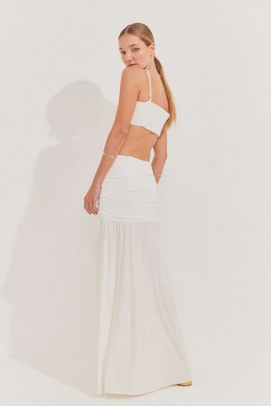 CLEO DRESS OFF WHITE