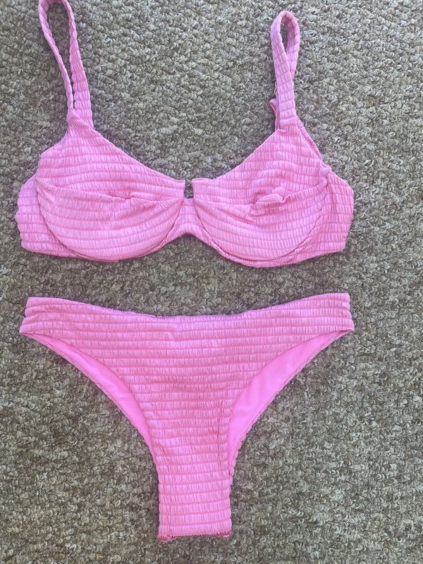 TEXTURED POSITANO BIKINI SET