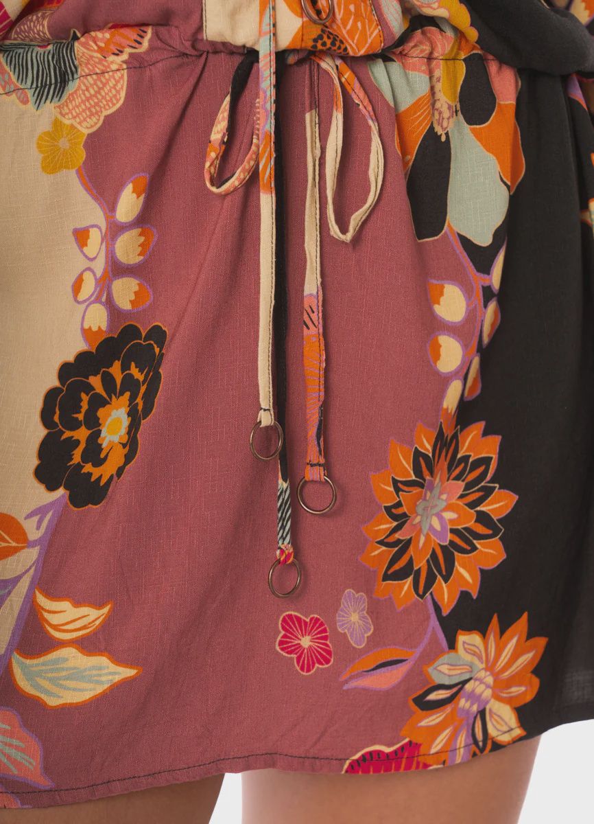 BLUSHING FLOURISH RAE DRESS