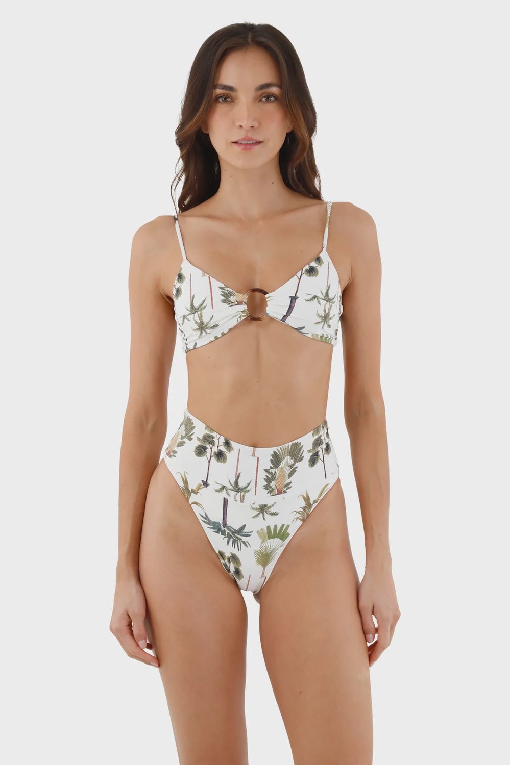 GREEN WOOD HELLA COOL HIGH WAIST BOTTOM
