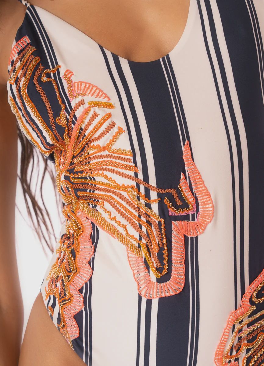 BOHO STRIPES TYPICAL ONE PIECE- SPECIAL PRICE