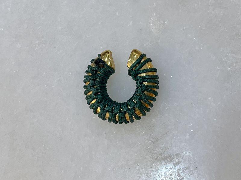 MAXI CLOUD GREEN EARCUFF