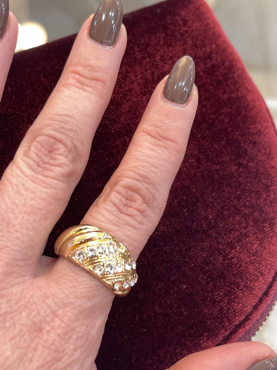 RING CRISTAL, Size: 7