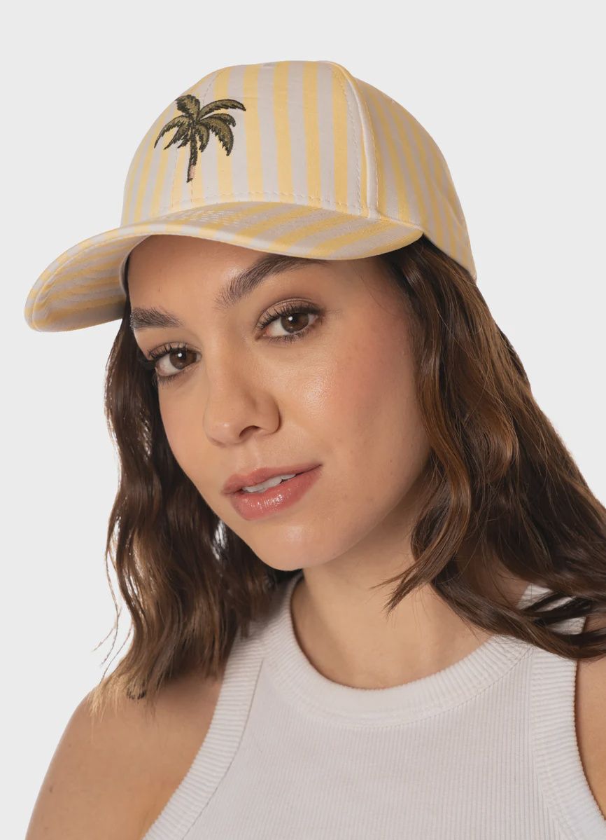 PALM PARADISE SCRIPT CAP