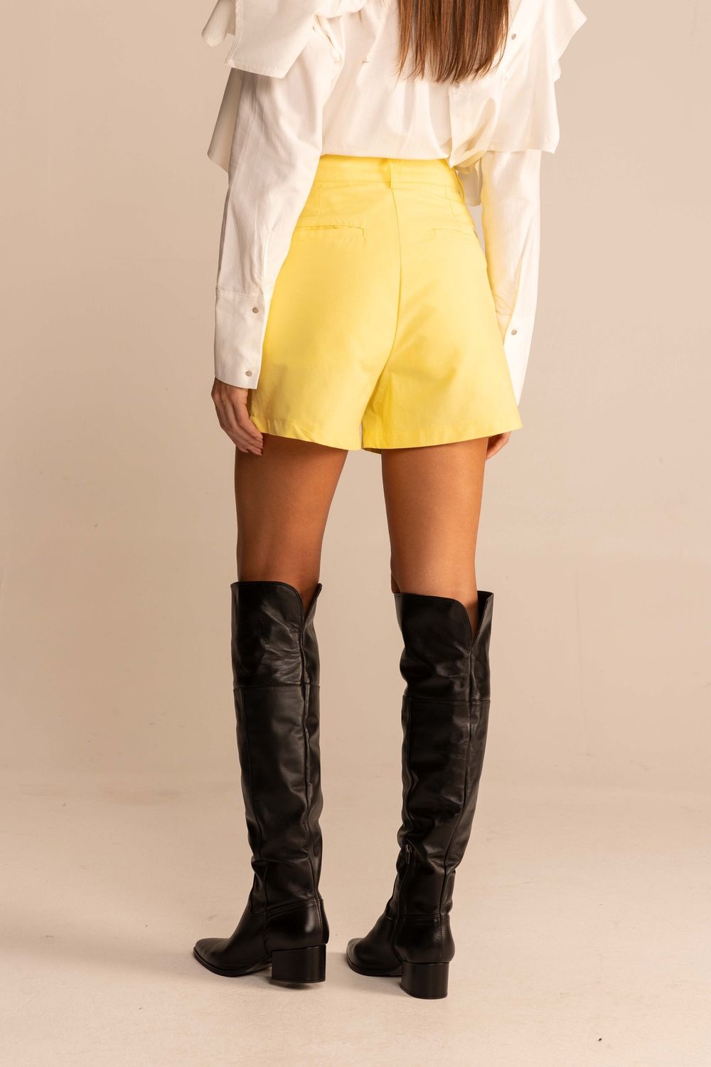 SOFIA YELLOW SHORTS