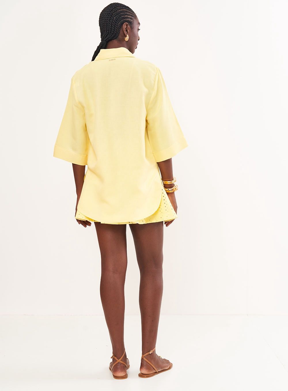 AMARELLA YELLOW SHIRT- RIVIERA RR26