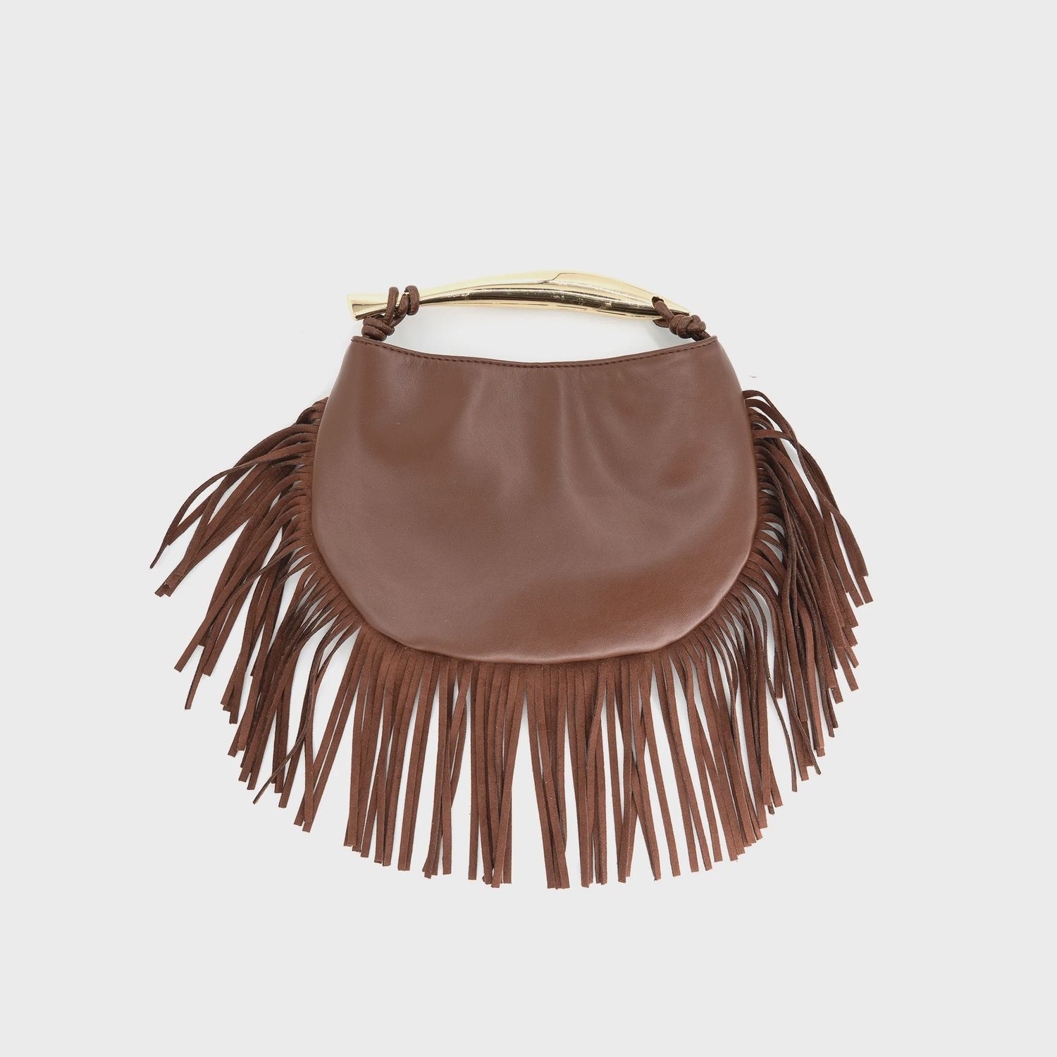 SABRINA FRINGE BAG - BURGUNDY, Colour: BURGUNDY