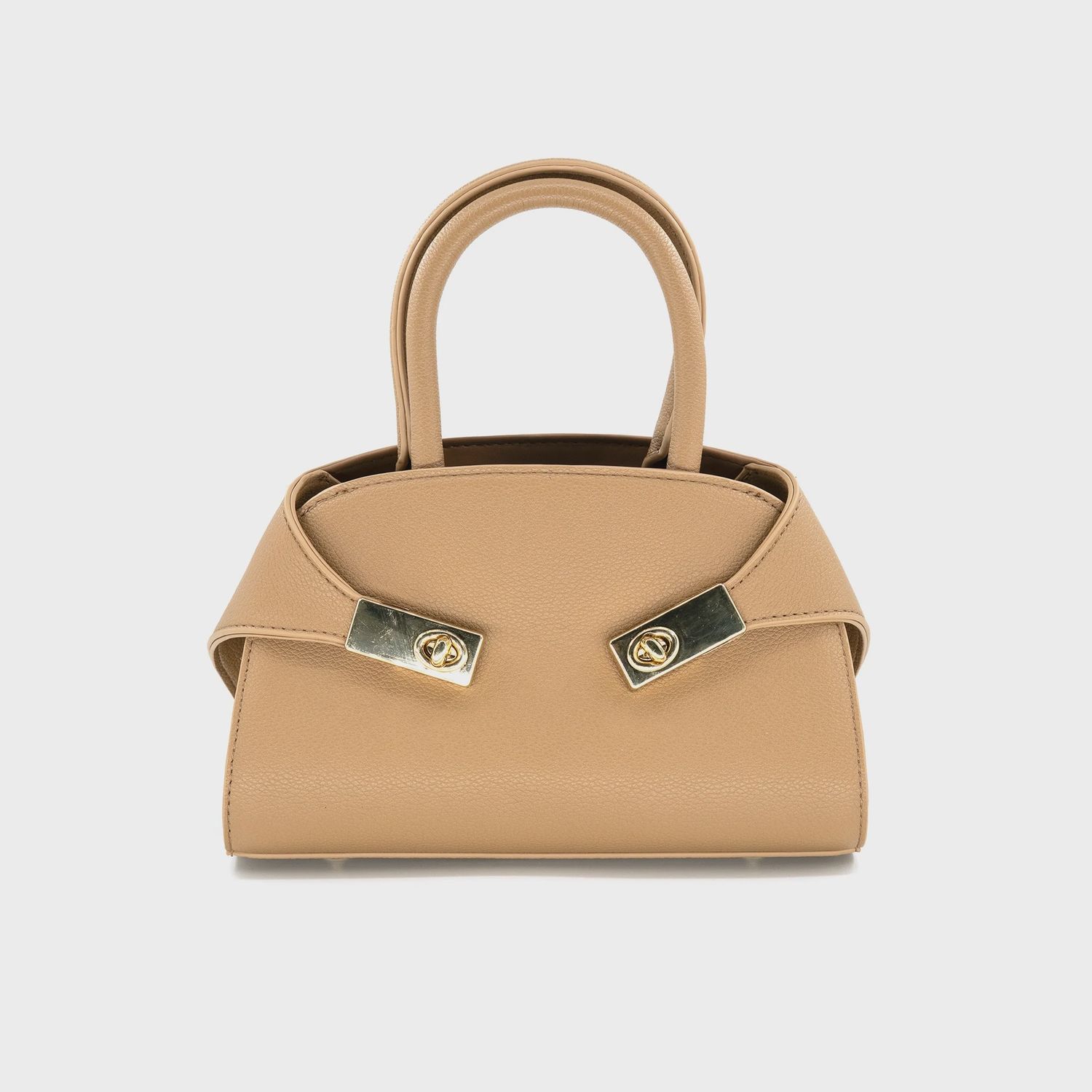 EMILY  MINI BAG - CAMEL, Colour: TAN