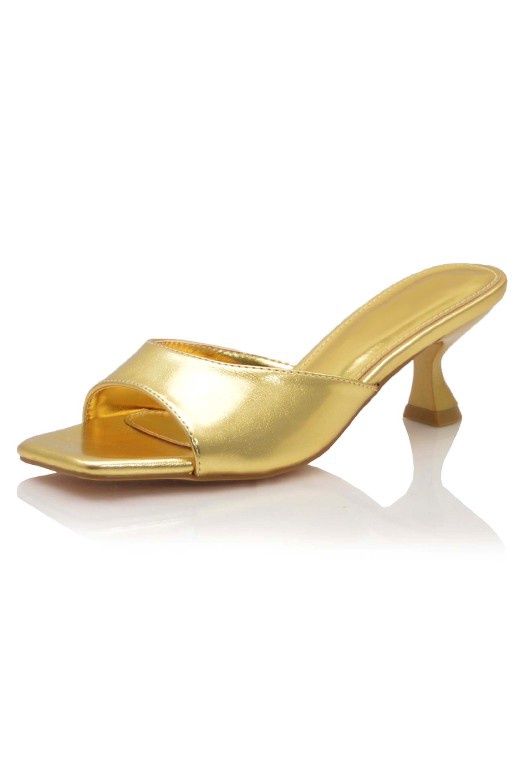 ATLANTA GOLD HEEL, Size: 6