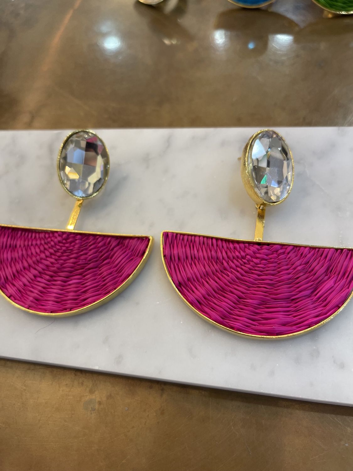 CRYSTAL IRACA MAXI EARRING