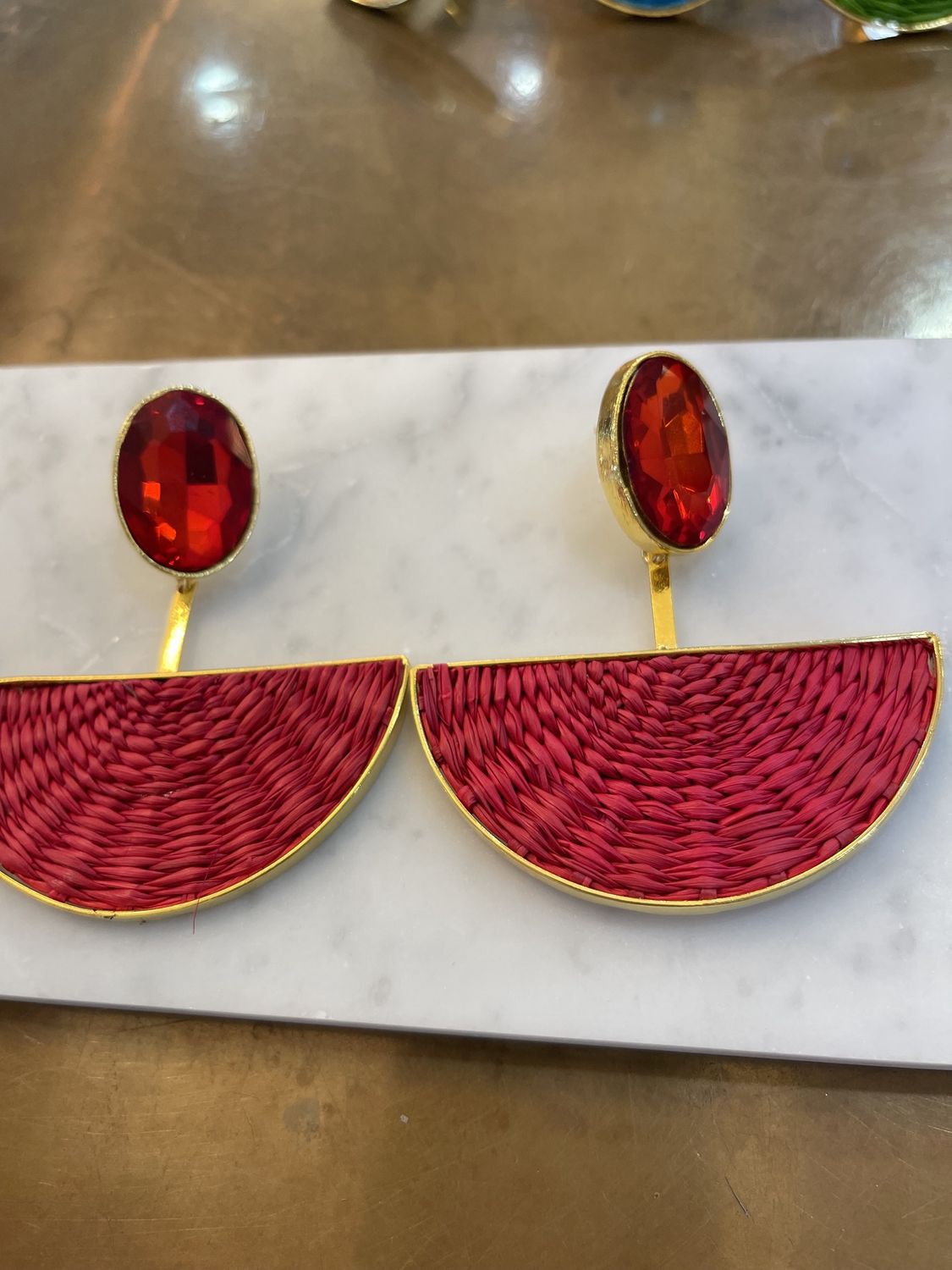 CRYSTAL IRACA MAXI EARRING