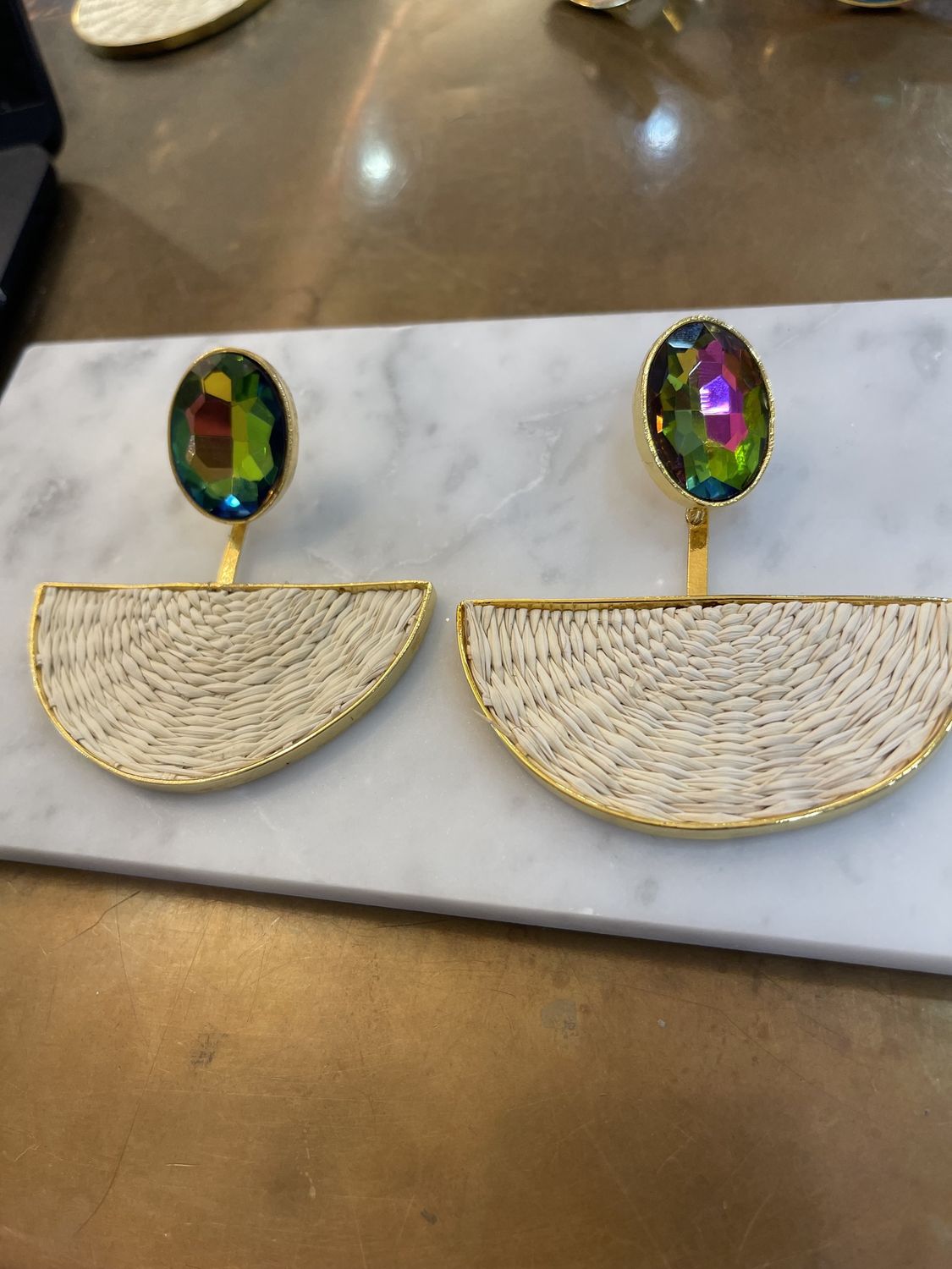 CRYSTAL IRACA MAXI EARRING