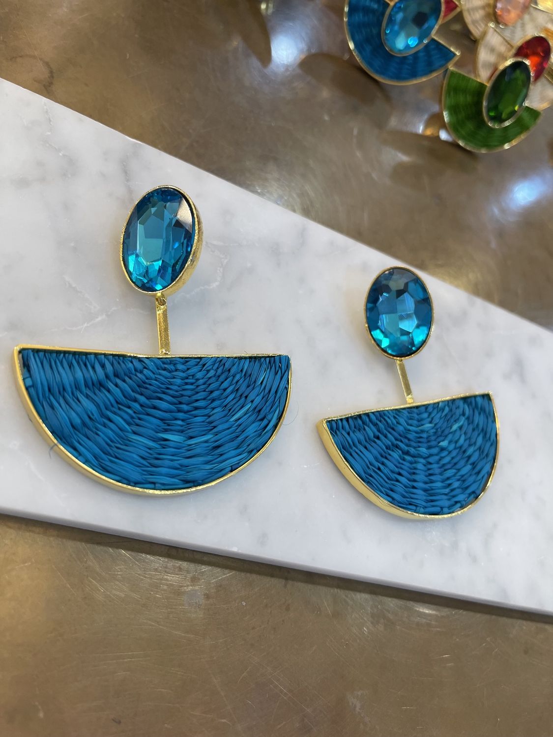 CRYSTAL IRACA MAXI EARRING