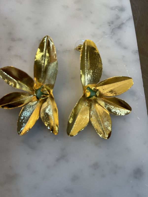 DRUZA OPEN FLOR EARRING