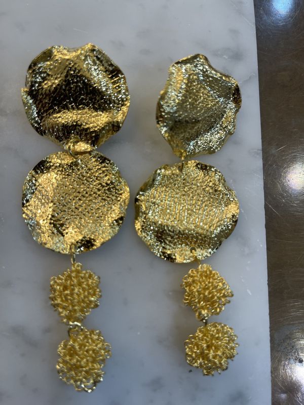 HAMMERD DOUBLE MAXI EARRING