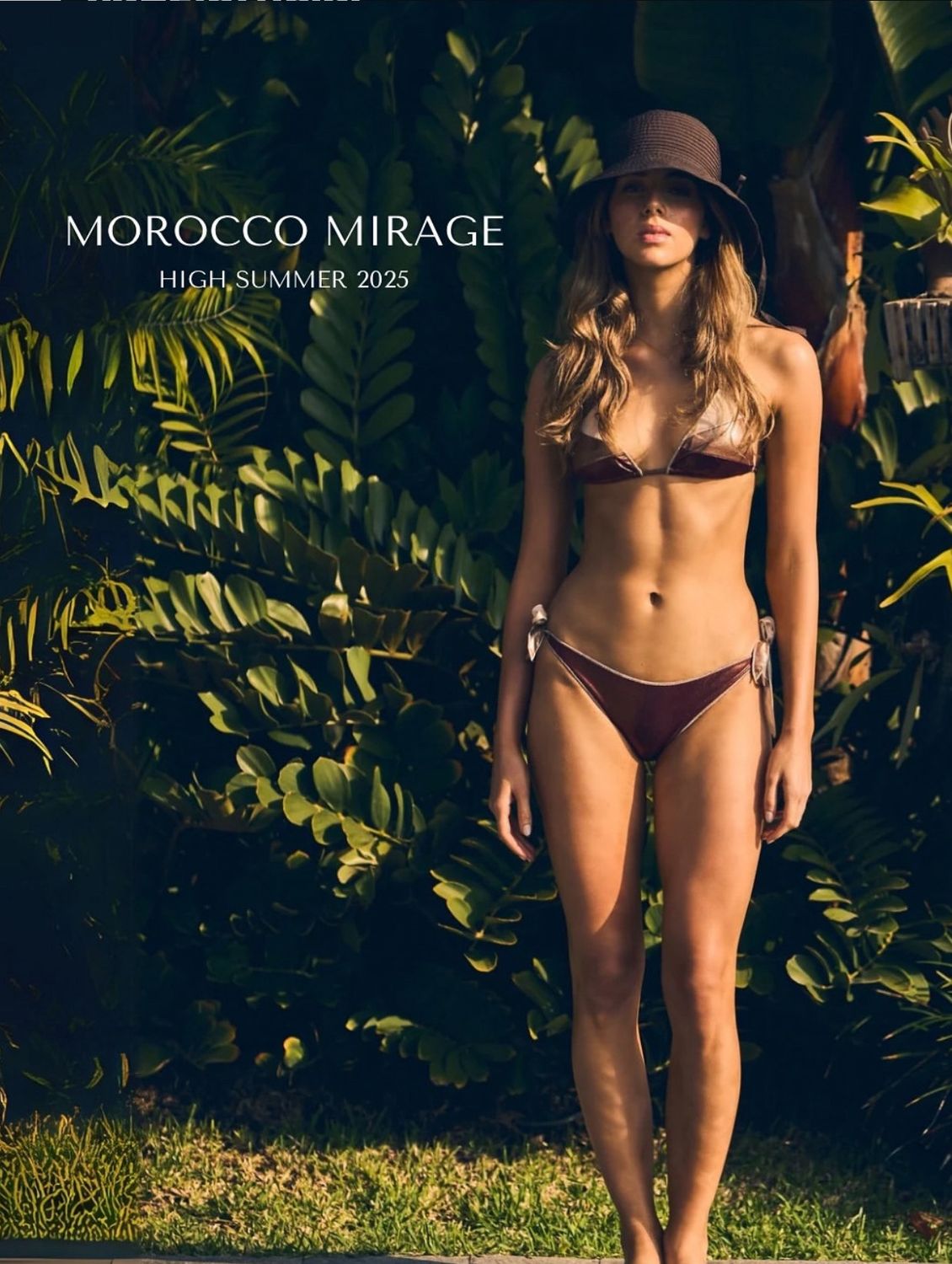 IMAN BROWN BIKINI SET-FINAL PRICE WAS $1180 TT