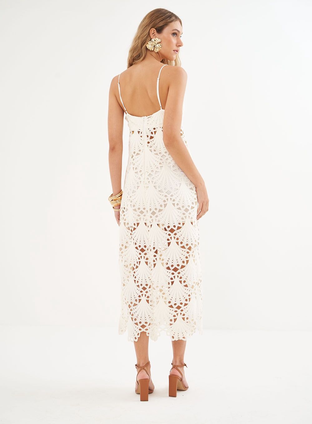 COTTON LACE RIVIERA DRESS- FNAL PRICE