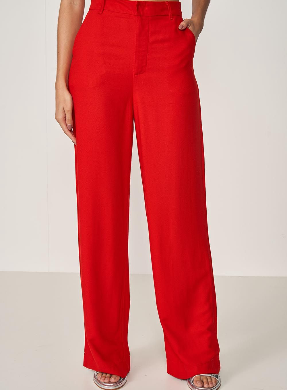 RED TROUSER VERMELHO, Size: M/BRAZIL38/USA/4