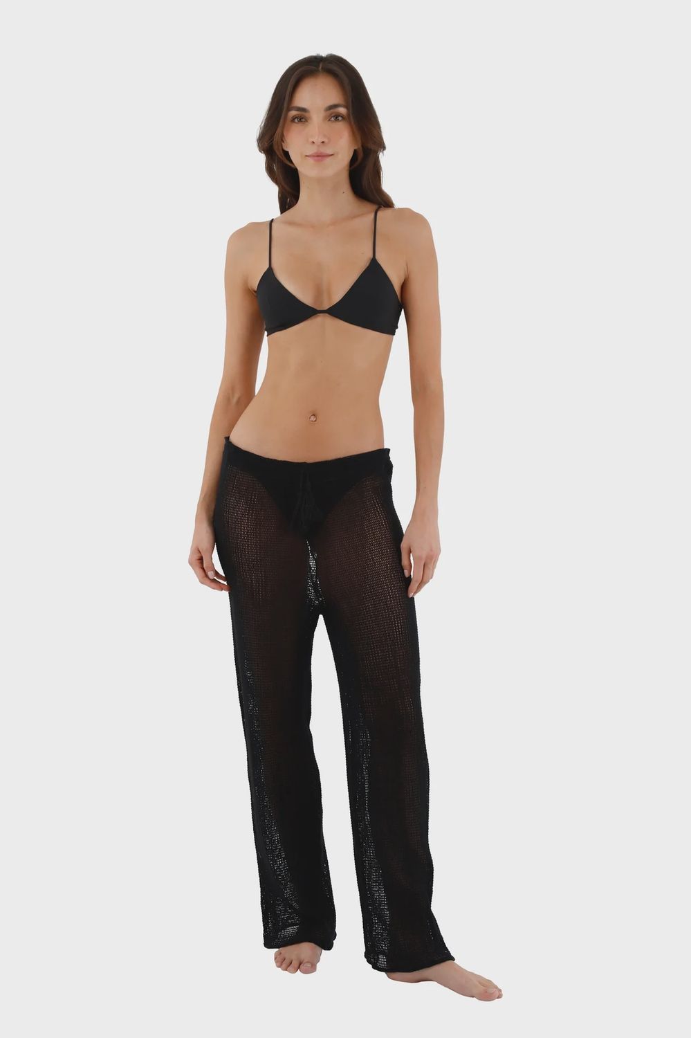 BLACK MALLA MAR IKON PANTS, Size: L