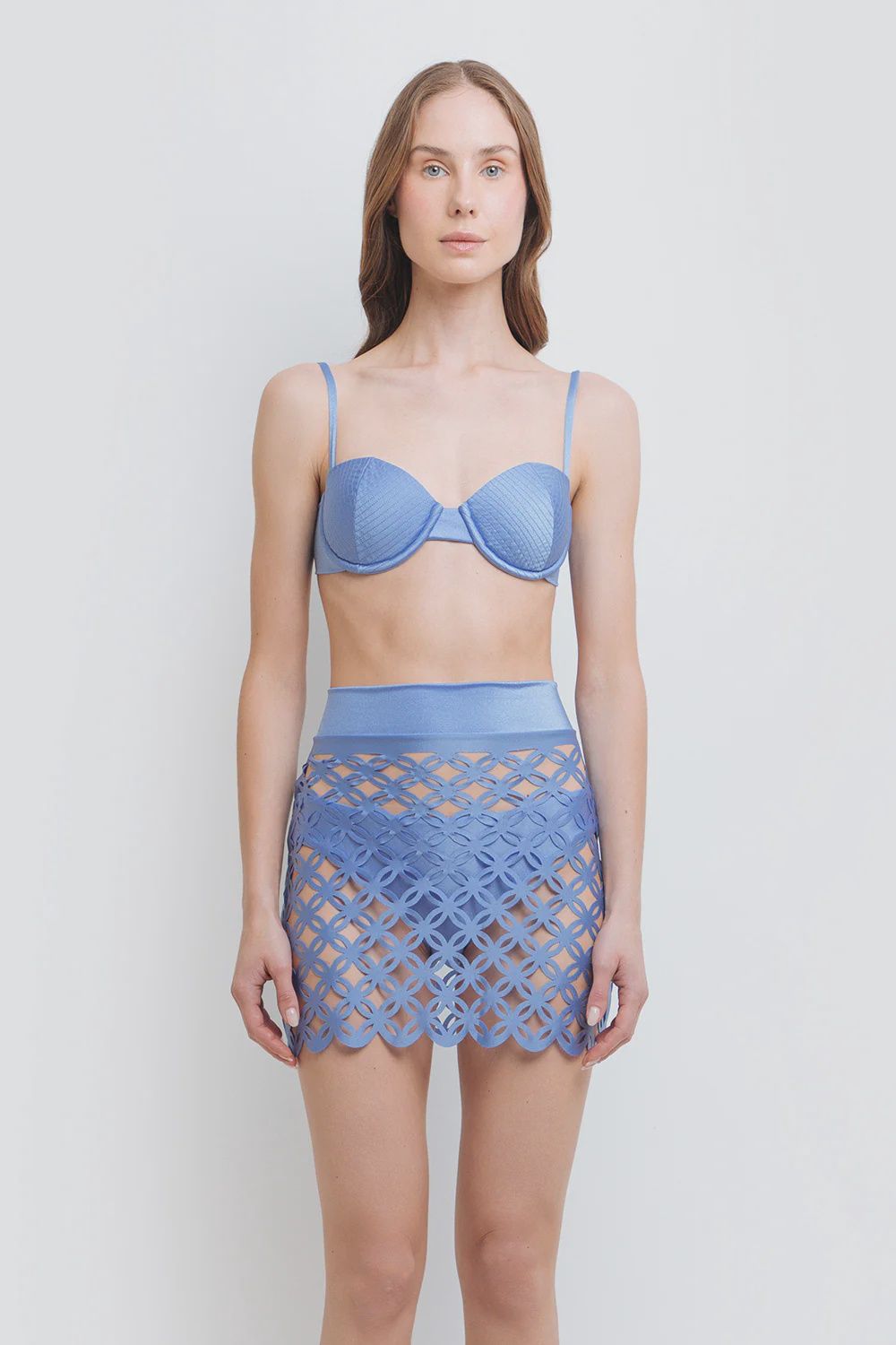 MELINA CELESTE SKIRT, Size: M/L