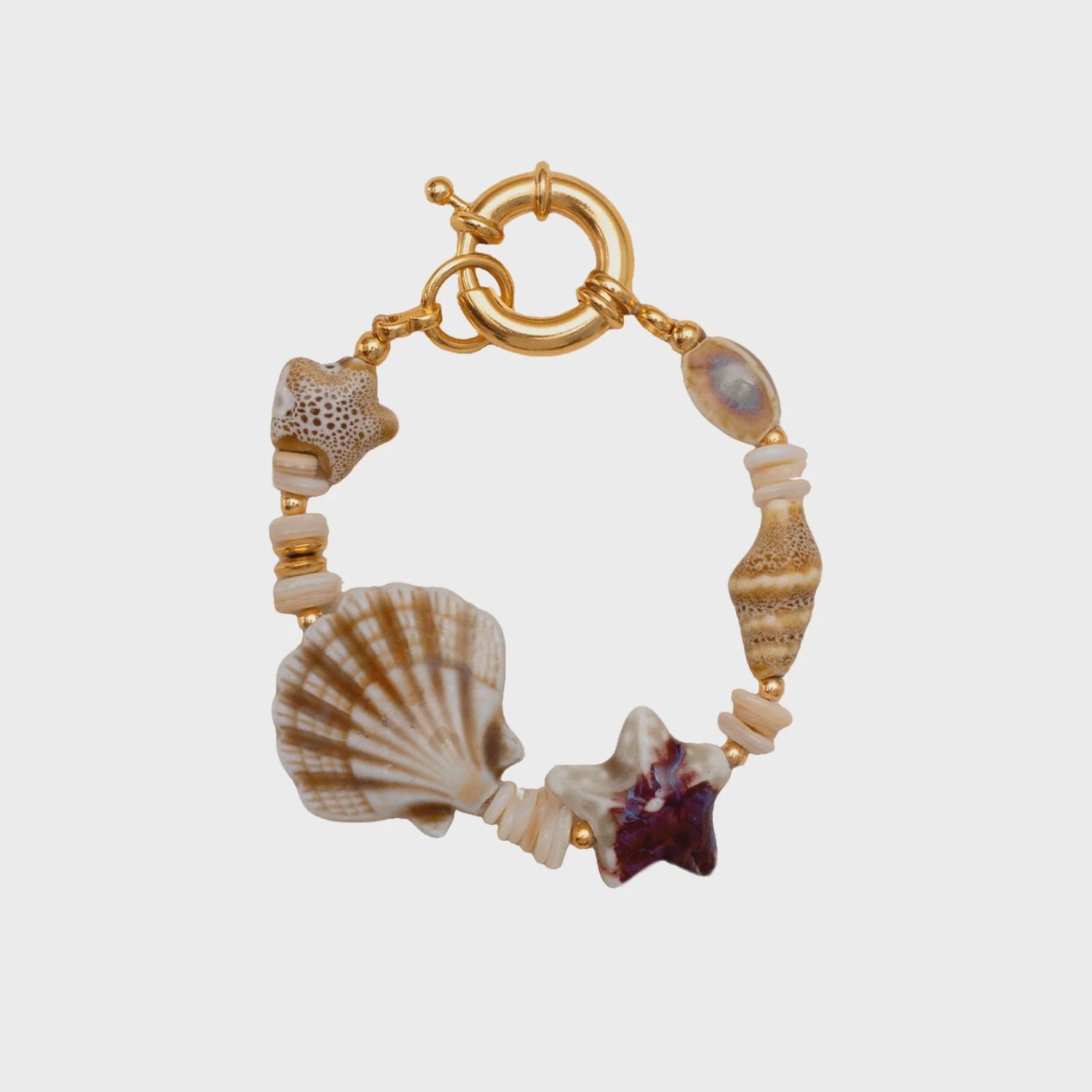 SHELL BRACELET, Size: O/S