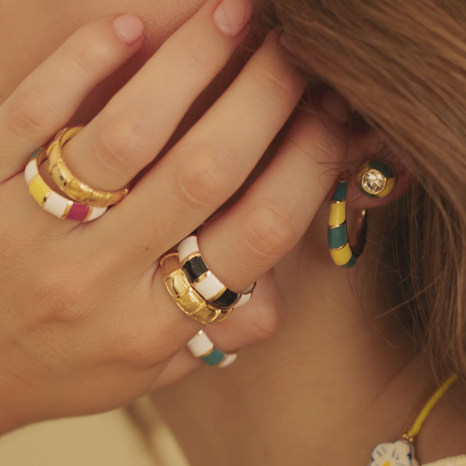 CHROMA RING GOLD, Colour: GOLD