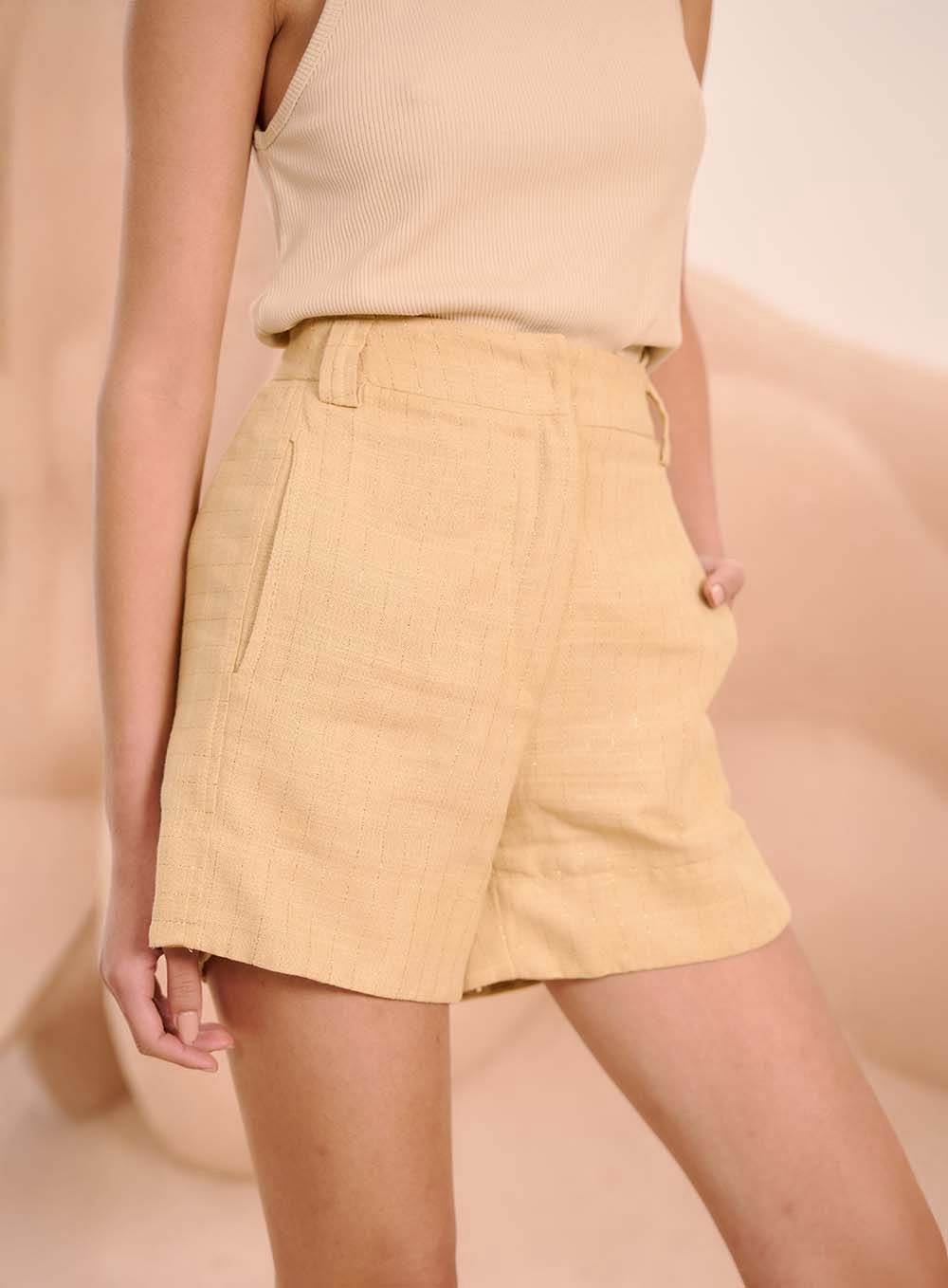 GOLDEN SUN SHORT BERMUDA, Size: XS