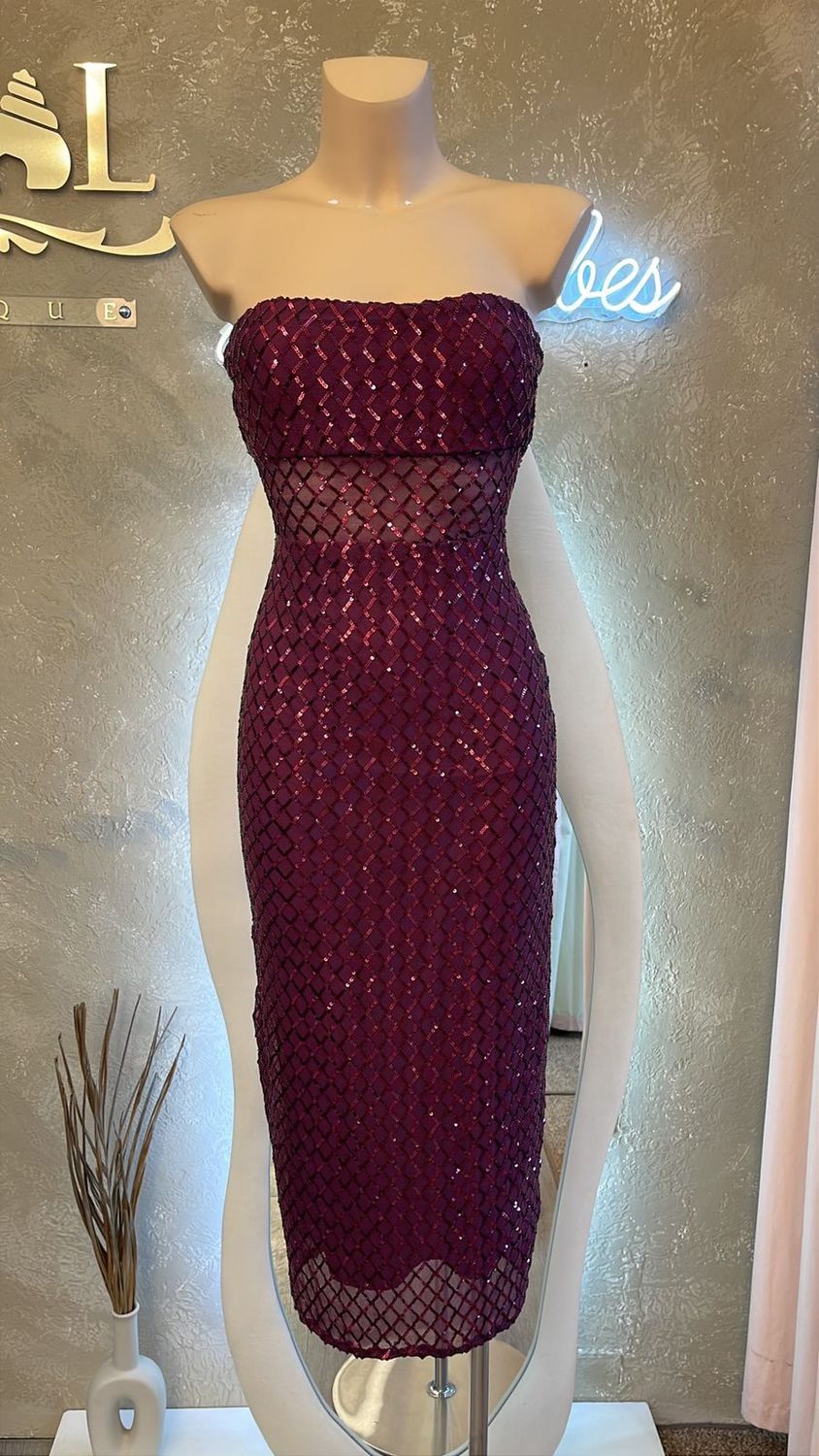 LILY LUREX DRESS - FINAL PRICE, Size: M