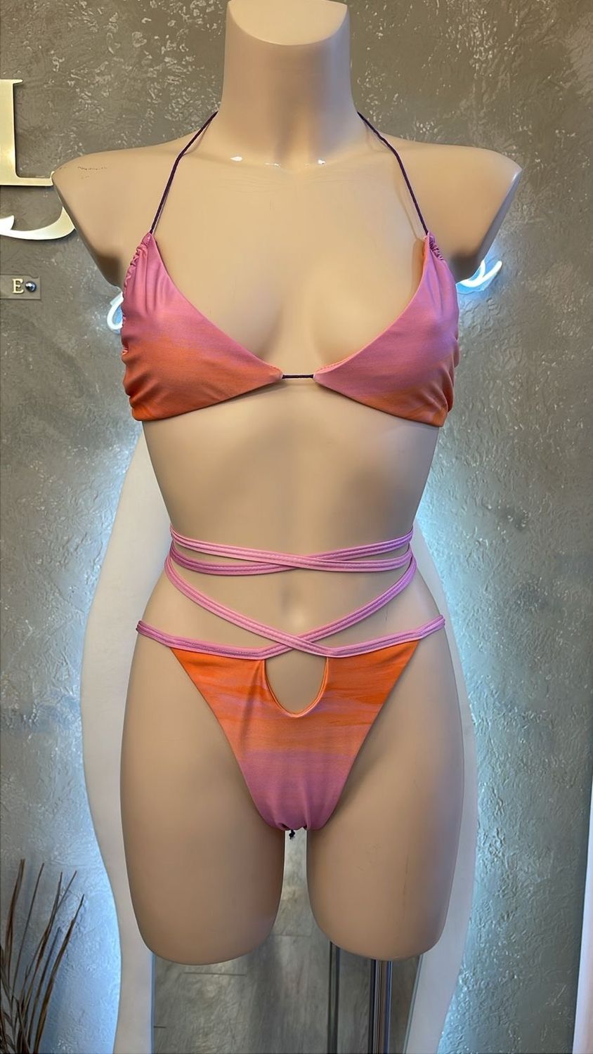 Sunset BIKINI SET - FINAL SALE, Size: M-SET