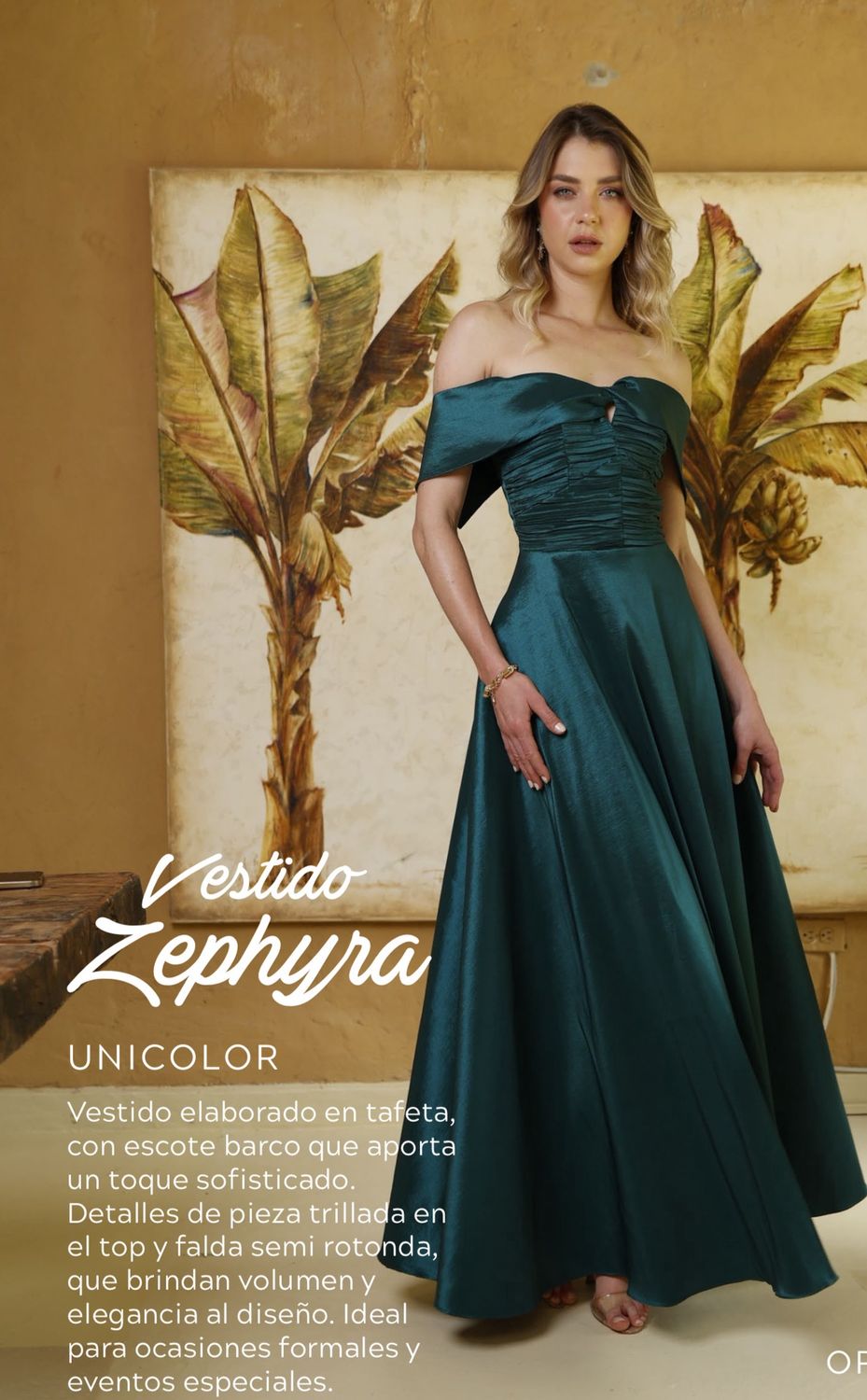 ZEPHYRA GREEN DRESS Now $799 tt was $1490, Size: S