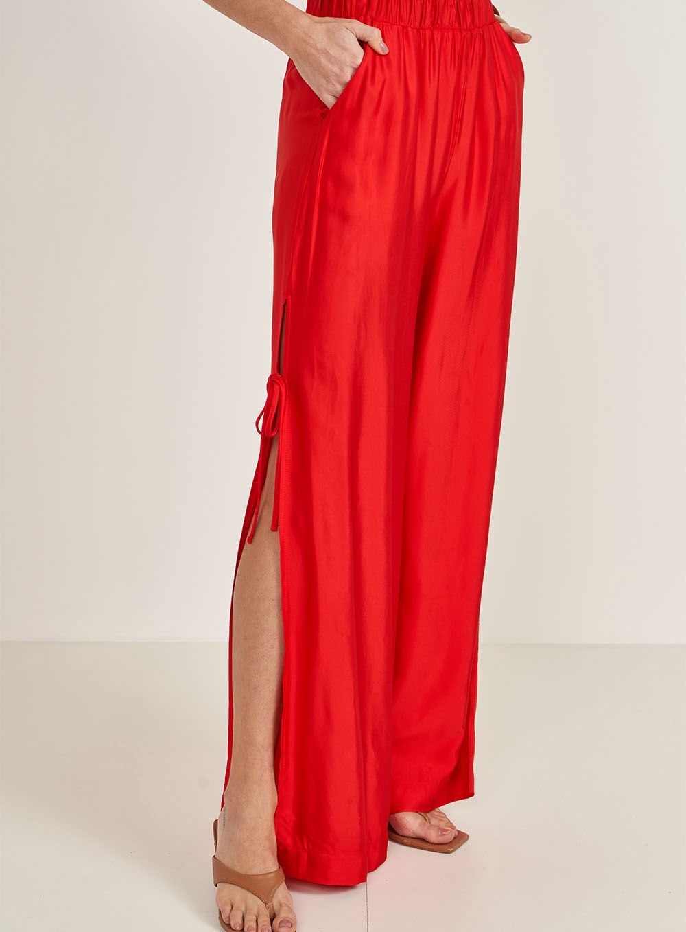 MAITE RED PANTS - FINAL PRICE - $299.00 TT, Size: XS