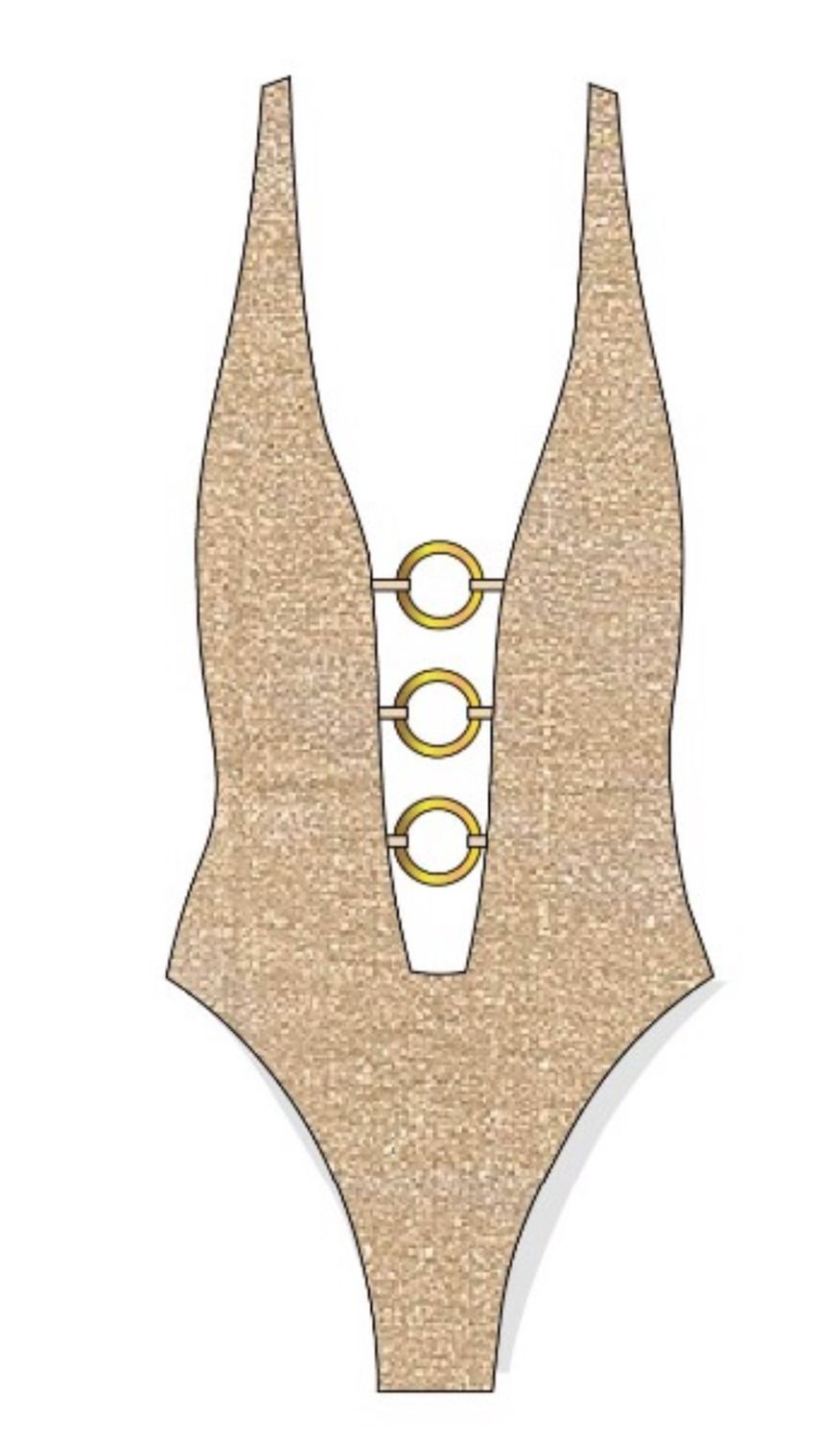 DOREE-181 ONE PIECE was $1690 tt Now $890 tt, Size: S