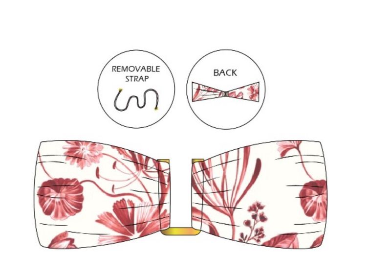 ROUGE-75A BADEAU TOP