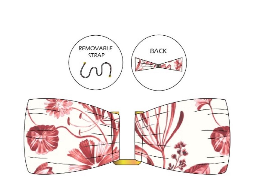 ROUGE-75A BADEAU TOP, Size: S