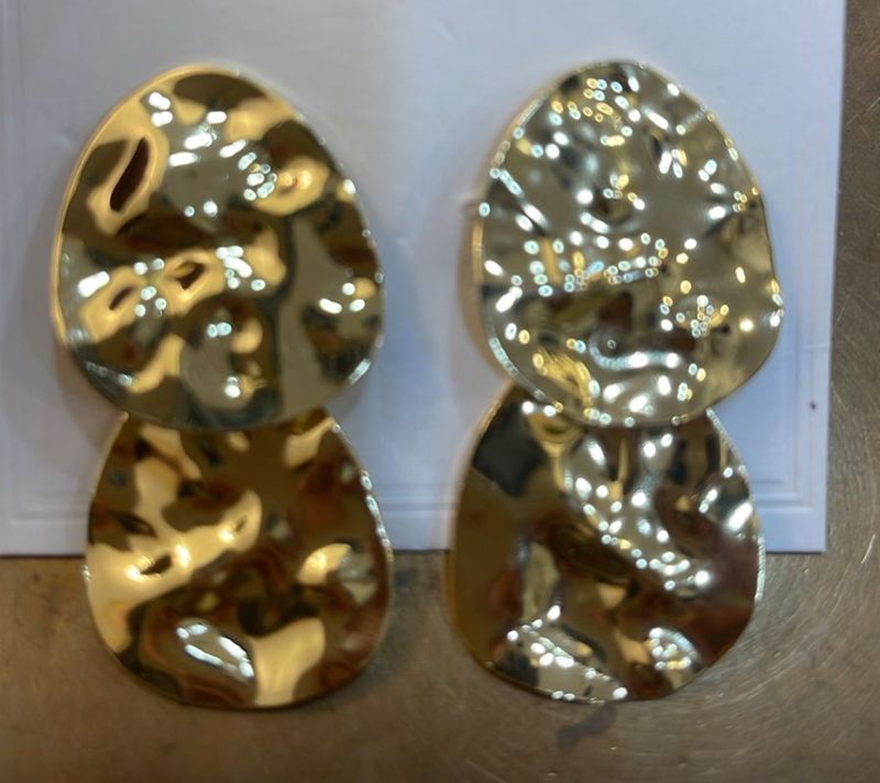 MAXI DOUBLE OVAL EARRINGS