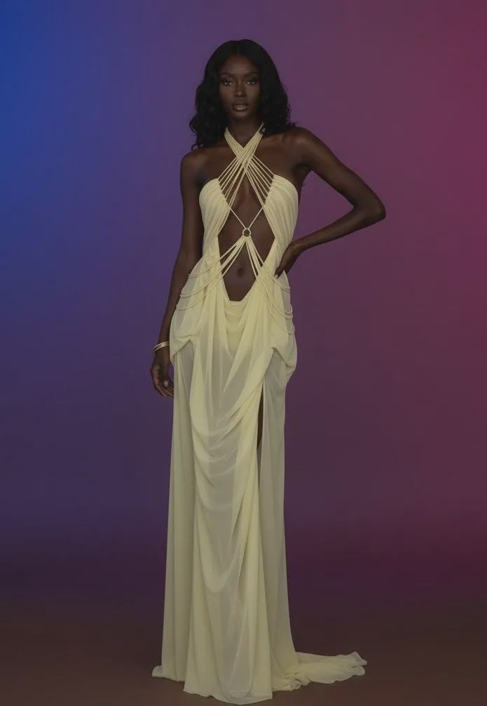 KAIROS DRESS WHITE, Size: S