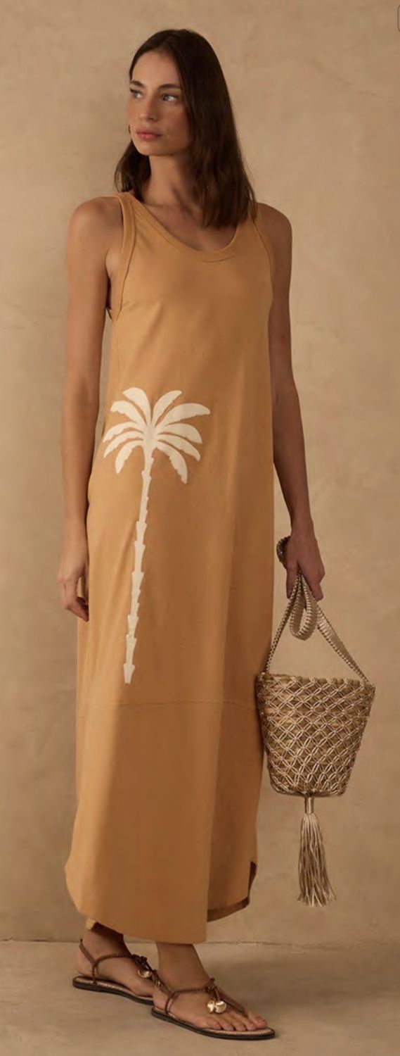 REGATA PALM DRESS, Size: XS