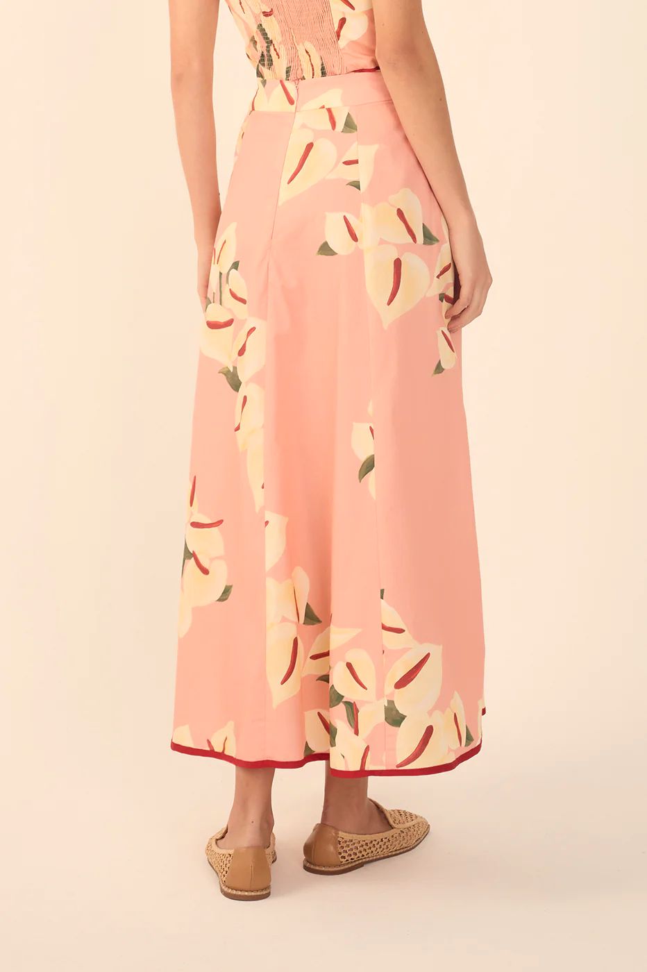ANTURIO  POPLIN SKIRT