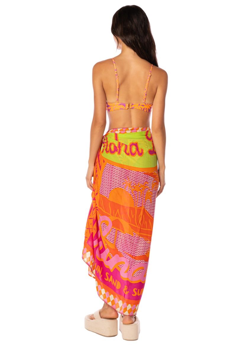 ALOHA DREAM ISLA PRINT  WRAP