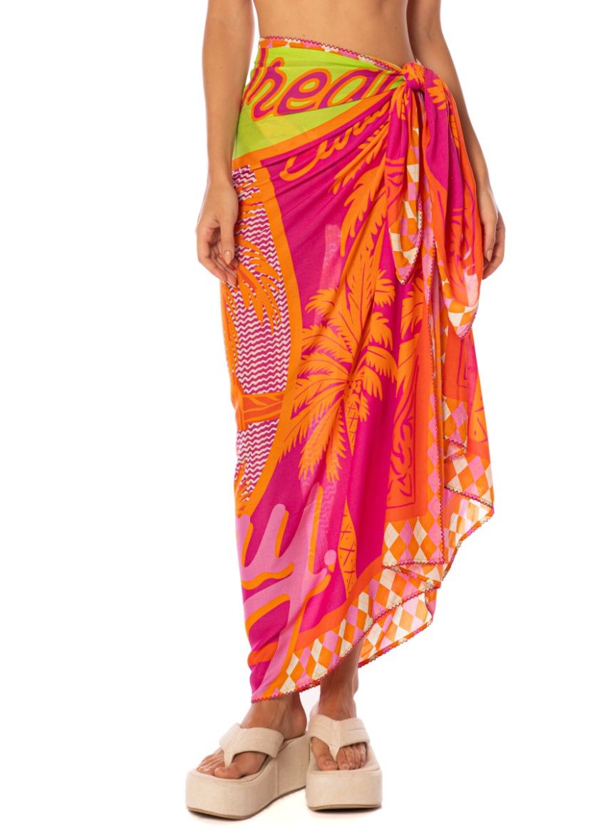 ALOHA DREAM ISLA PRINT  WRAP, Size: O/S